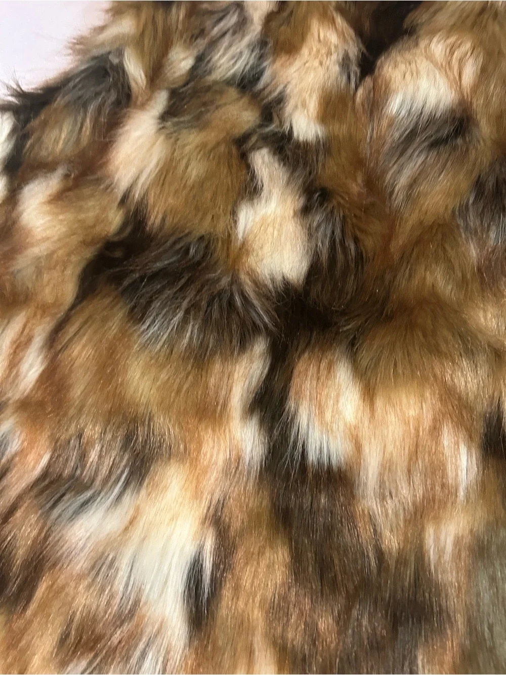 LE LUXE Faux Fur Vest $185